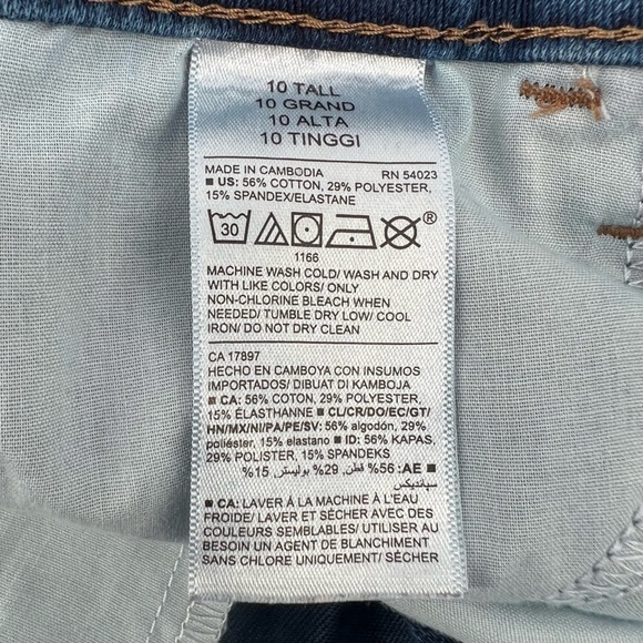 Old Navy Women's Rockstar Super Skinny High Rise Jeans Size 10 Tall - Picture 5 of 5